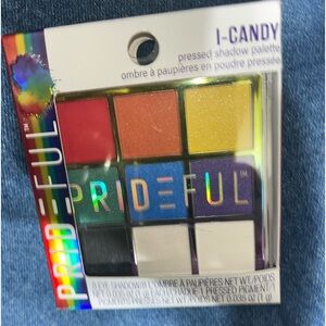 PRIDEFUL I-CANDY 8 Eye pressed shadow palette NIB NEW